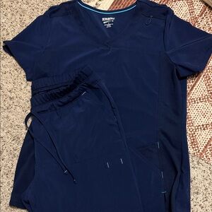 Scrub Star Dark Blue Scrub Set